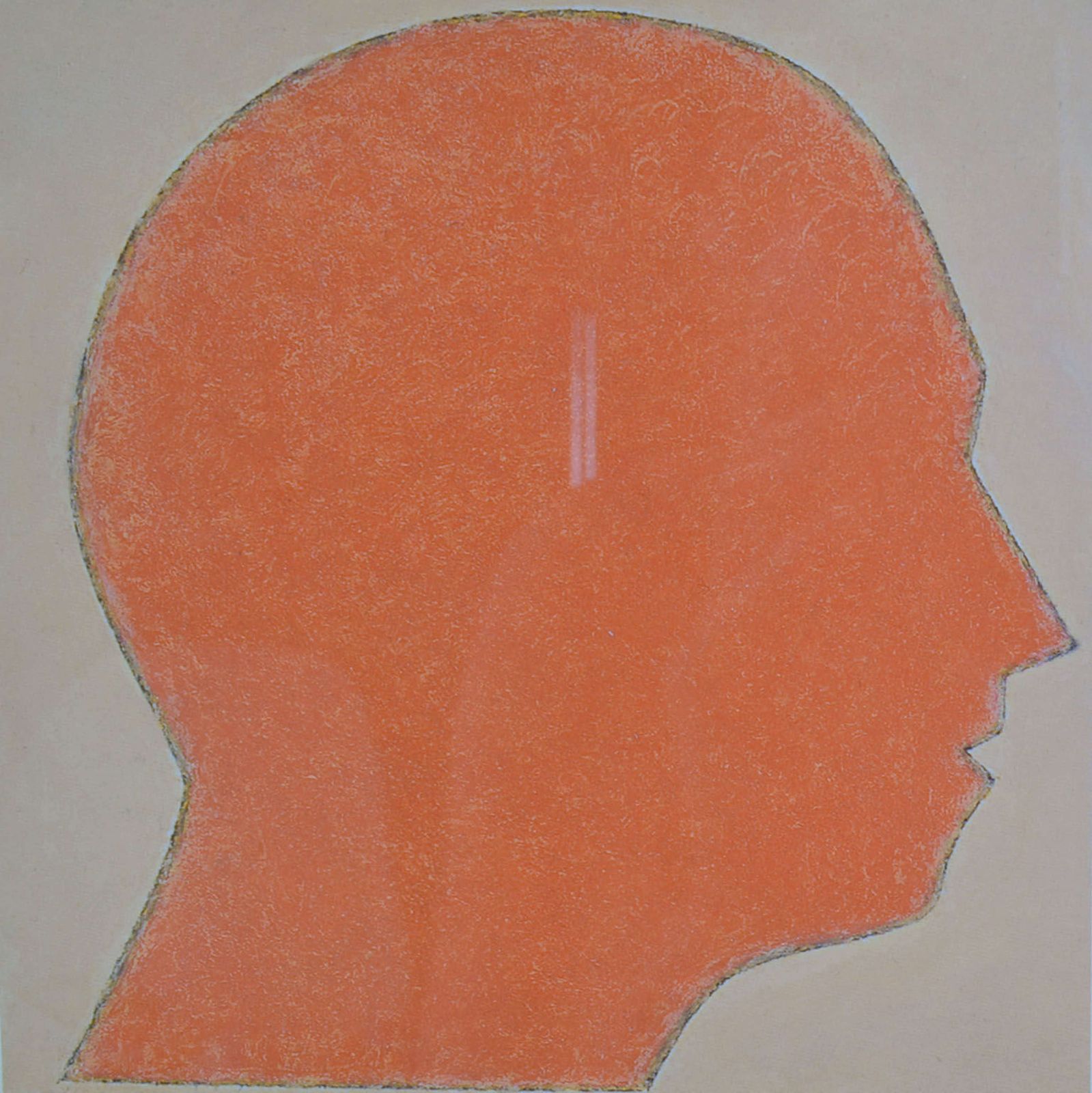 Lithograph Of Silhouette Faces By Beate Selzer photo furniture