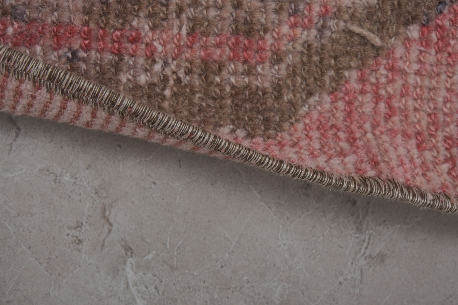 Textiles Distressed Extra Long Turkish Runner Rug   Stair Carpet 2'12" X 32'8" photo