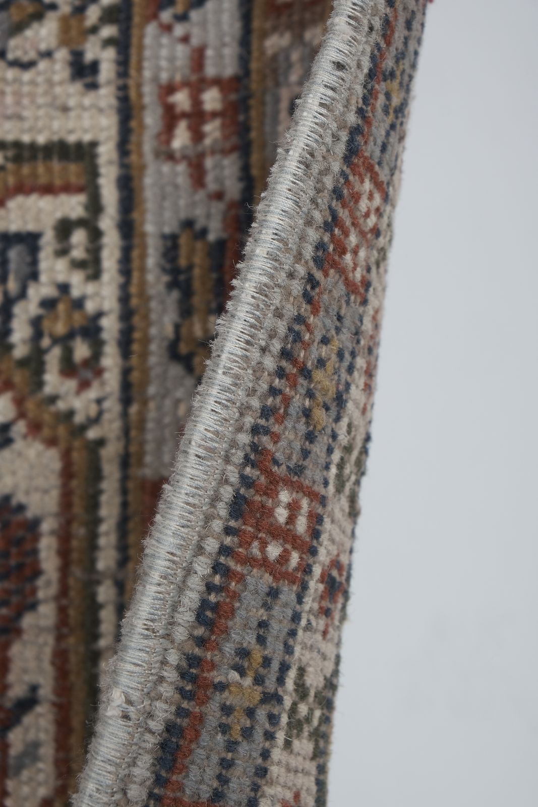1960s Vintage Square Caucasian Rug 7'10'' X 8'3'' photo Textiles