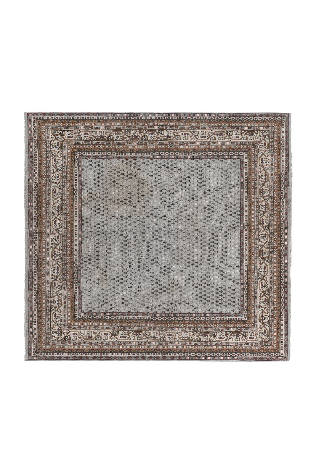 1960s Vintage Square Caucasian Rug 7'10'' X 8'3'' photo 2000.0