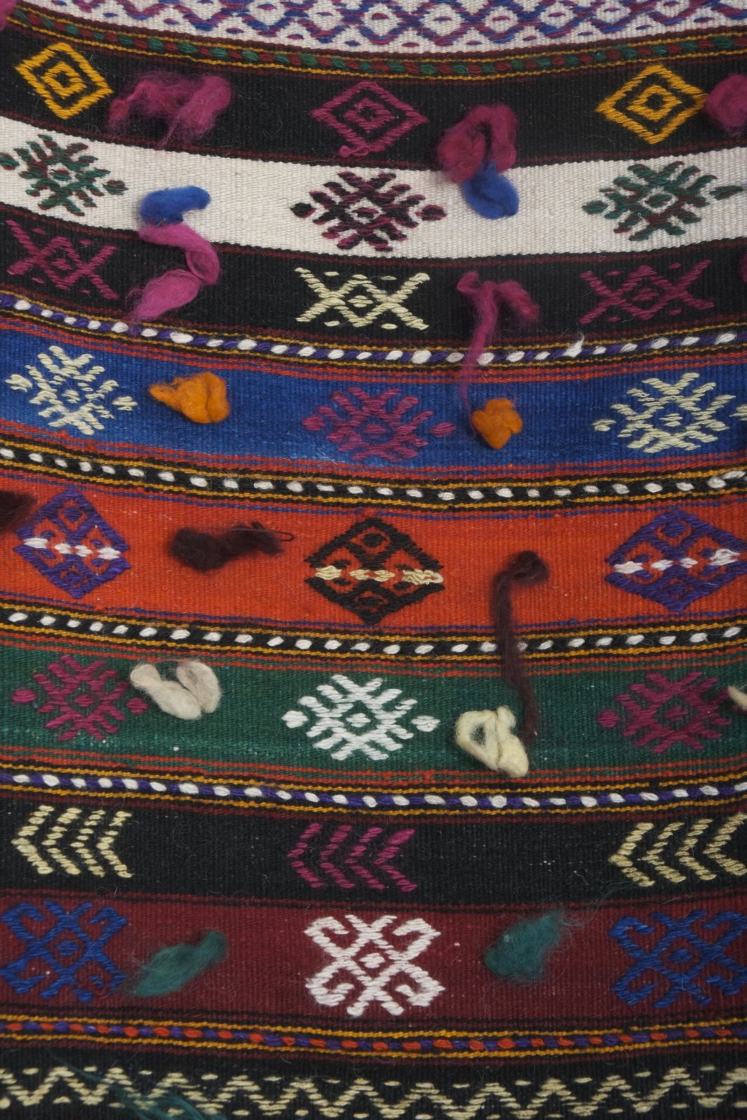 1960s Turkish Handmade Runner Kilim   Stair Extra Long Stair Rug 2'1'' X 25'8'' photo for sale