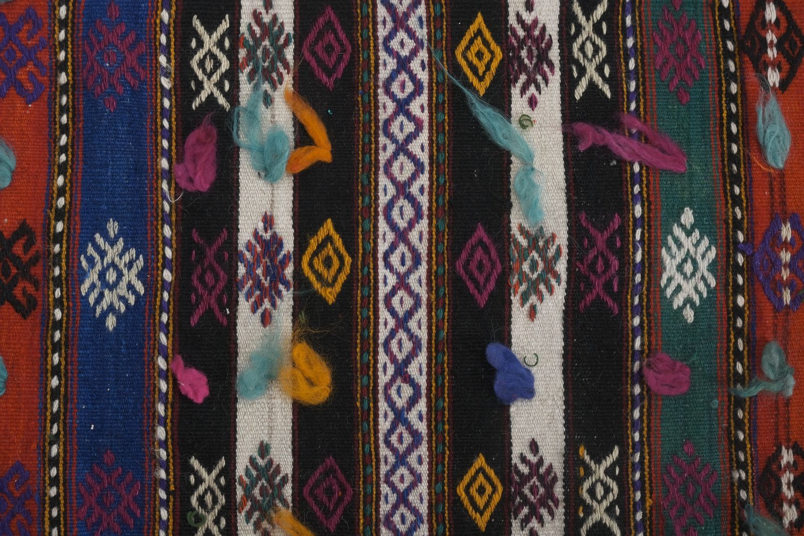 1960s Turkish Handmade Runner Kilim   Stair Extra Long Stair Rug 2'1'' X 25'8'' photo vintage