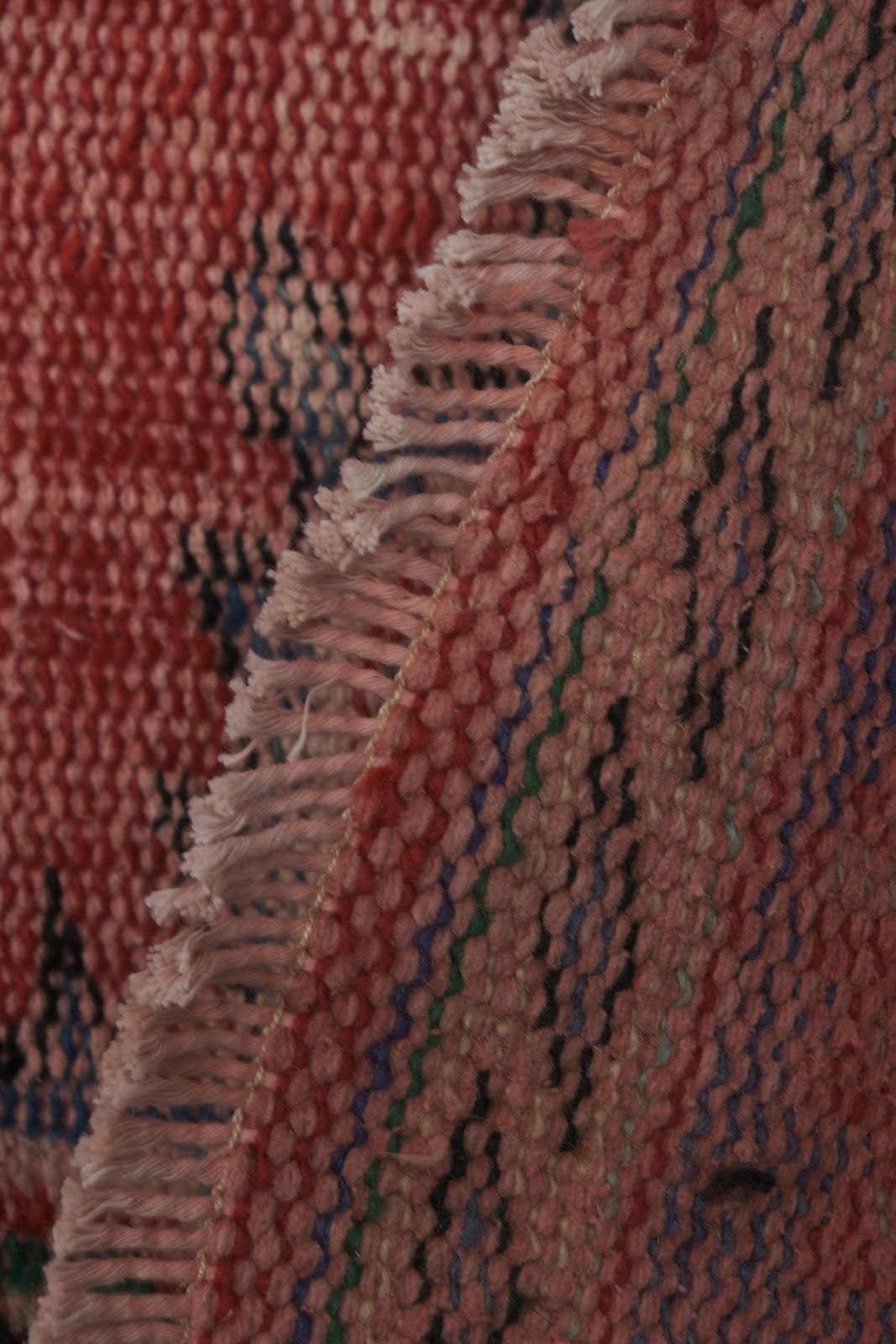 photo for sale 1960s Vintage Distressed Turkish Rug 5'12'' X 9'1''