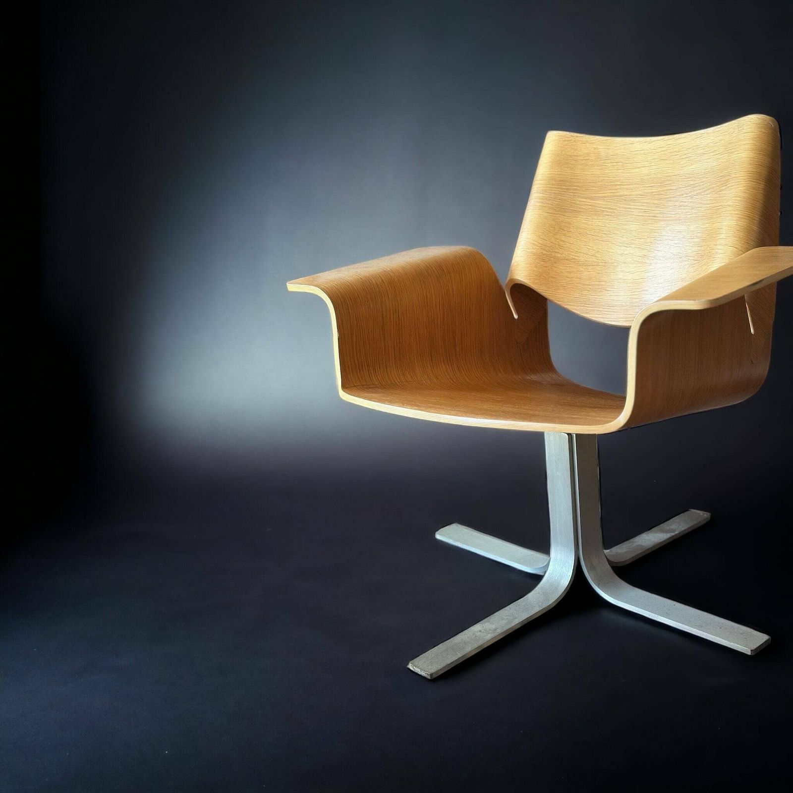 Vintage Pair Of Blu Dot Buttercup Swivel Chairs photo Furniture