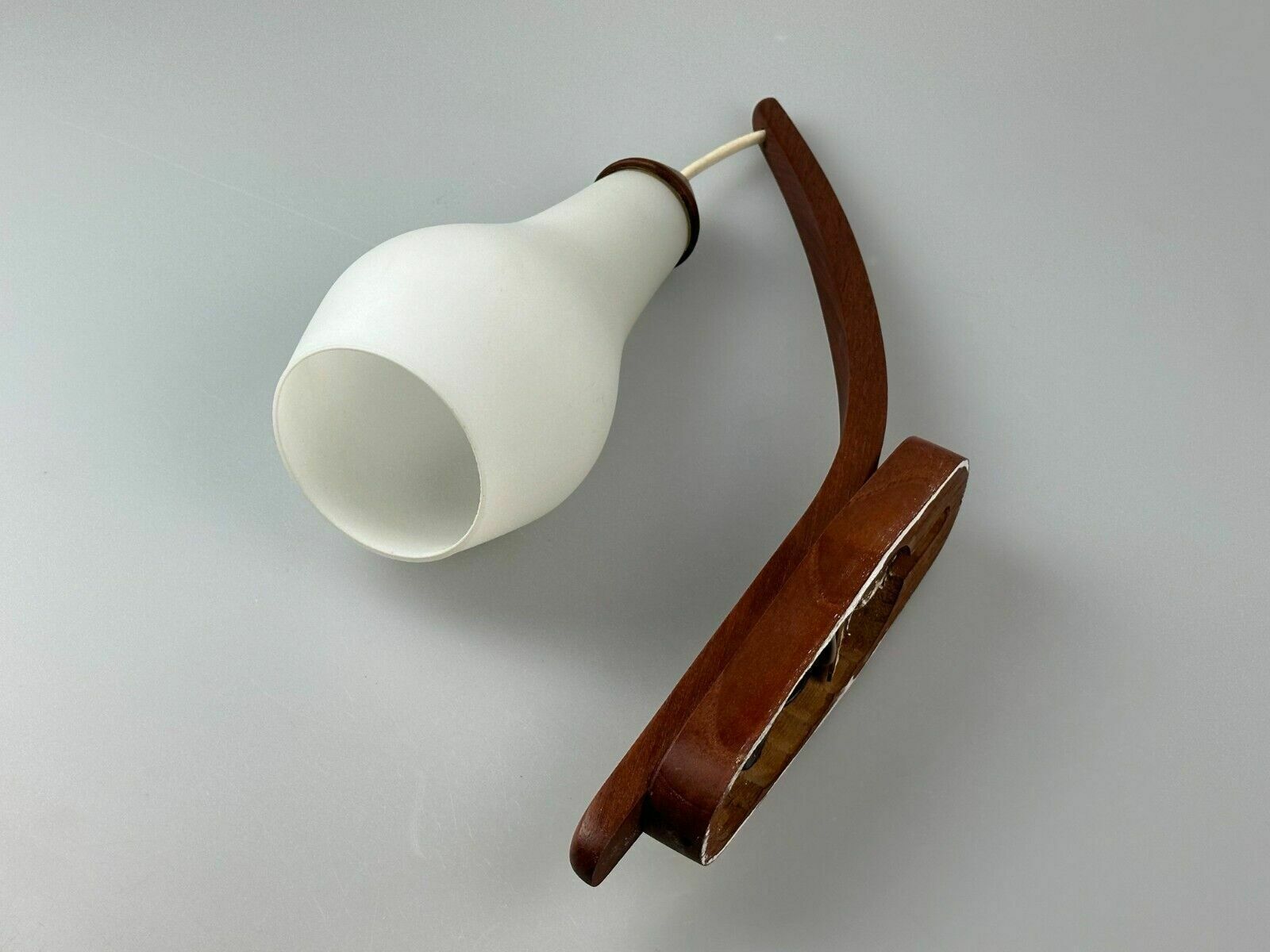 60s 70s Lamp Teak Lamp Wall Lamp Uno & östen Kristiansson For Luxus photo vintage