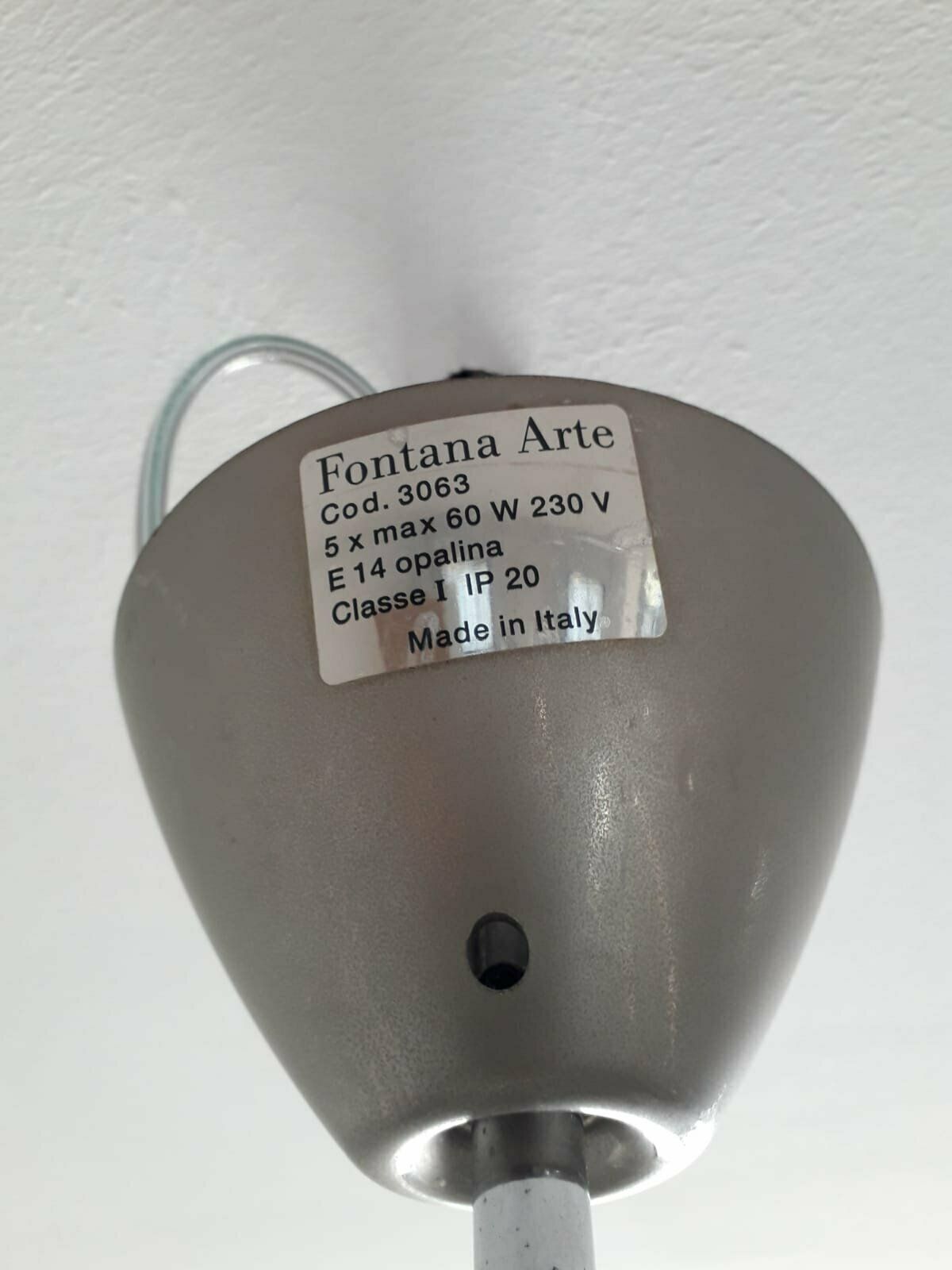 Lighting Midcentury Pendant By Fontana Arte photo