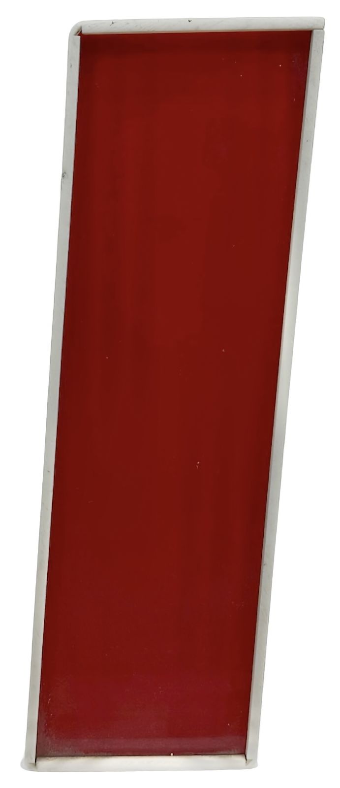 Vintage Red Facade Letter I , 1970s