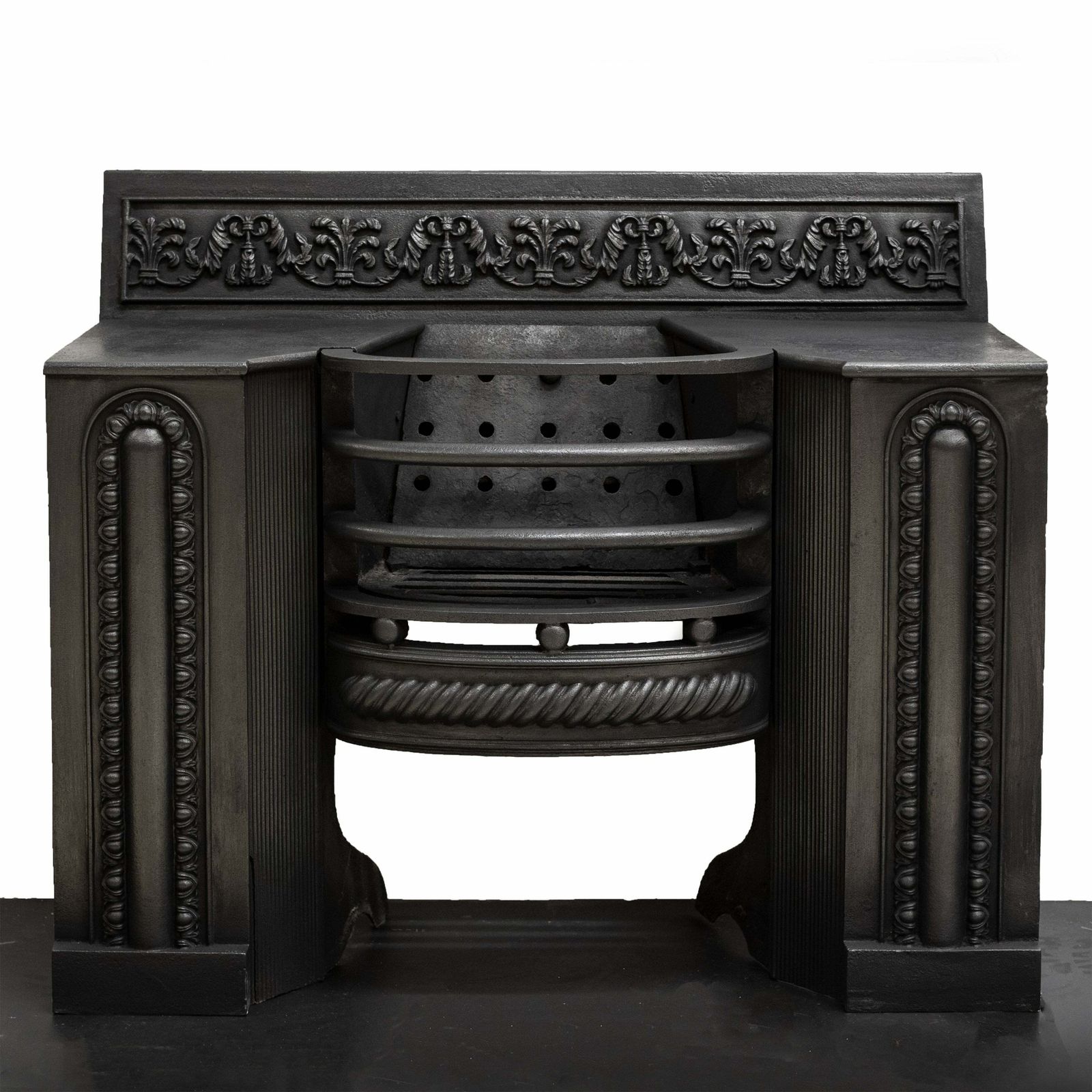Antique Georgian Cast Iron Hob Grate