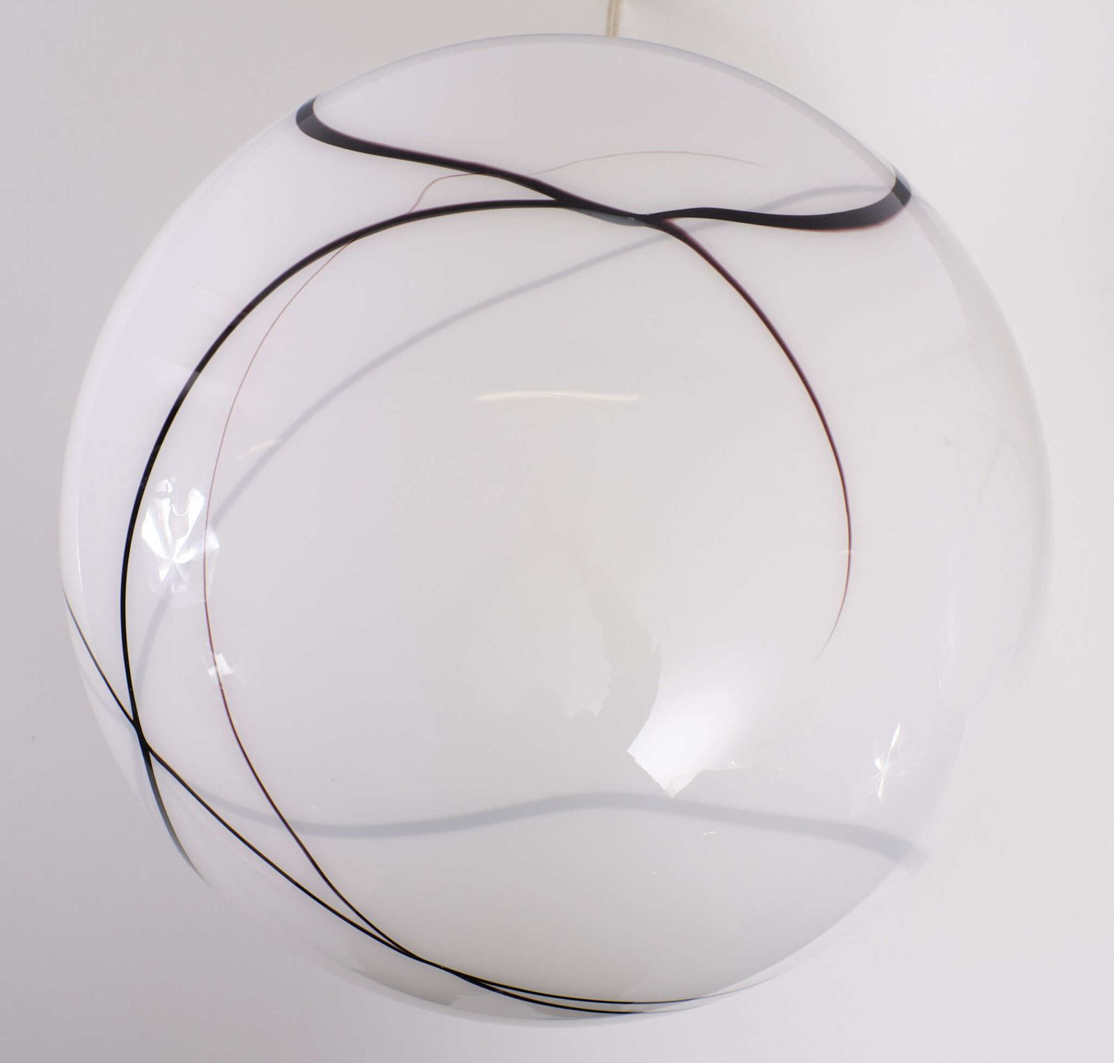 Lighting Xl Dutch Design By Zijlstra Tiel , Glass Zebra Table Lamps 1980s photo