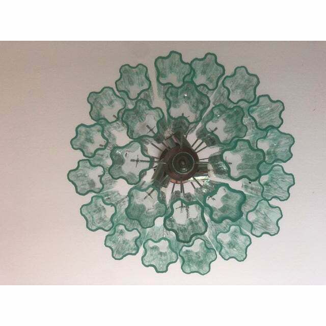 Contemporary Murano Glass Sputnik Chandelier , Lot Of 2 Or A Pair Of Chandeliers photo vintage
