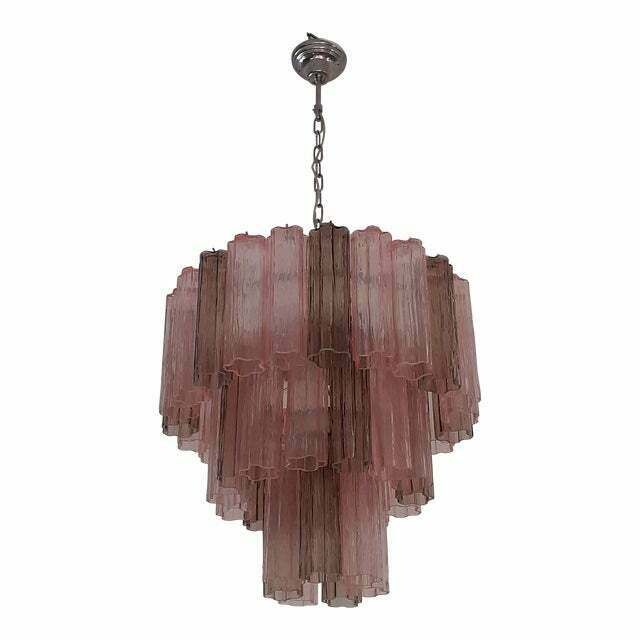 Italian Murano Style Glass Sputnik Chandelier, Lot Of 2 Or A Pair Of Chandeliers photo vintage