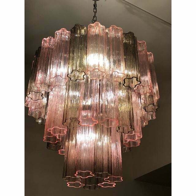photo furniture Italian Murano Style Glass Sputnik Chandelier, Lot Of 2 Or A Pair Of Chandeliers