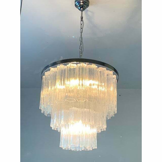 Murano Glass Sputnik Chandelier, Mazzega Style ,  Lot Of 2 Or A Pair Of Chandeliers photo for sale