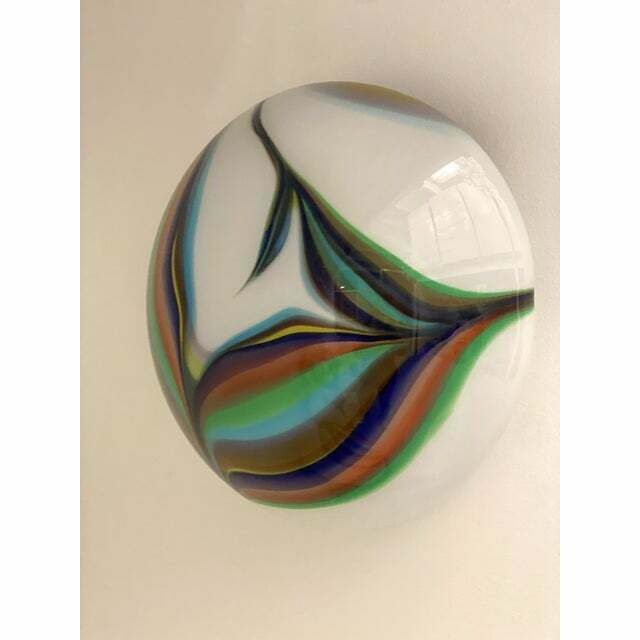Contemporary Multicolored Reeds Murano Glass Wall Sconce , Lot Of 2 Or A Pair Of Chandeliers photo 1984.0