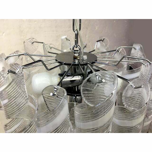 Murano Glass Sputnik Mazzega Style Chandelier , Lot Of 2 Or A Pair Of Chandeliers photo for sale