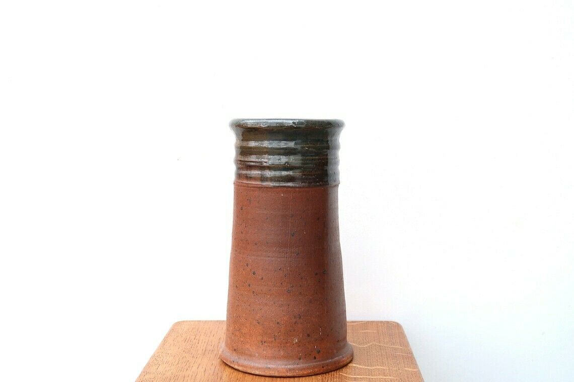 Grands vases en céramique française par Pierre Digan, La Borne, années 1960 / Céramique, Farmhouse, Country, Cuisine rustique, Marron photo for sale