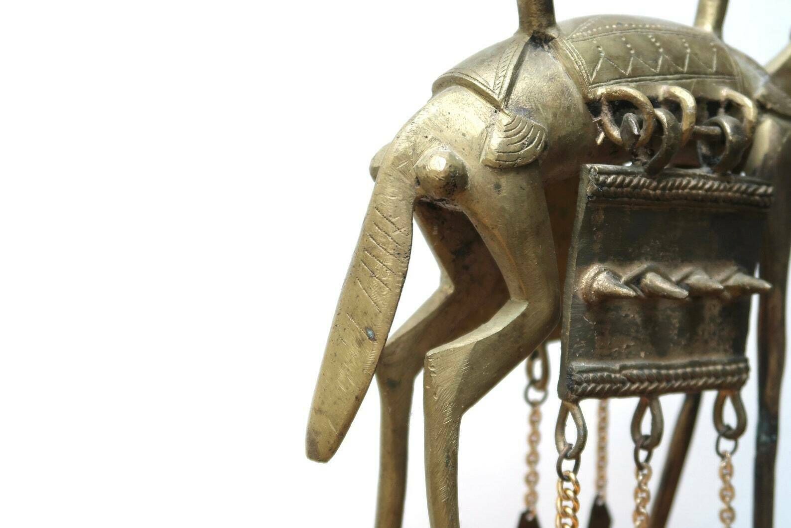 Grand chameau marocain en laiton, années 1970 / Sculpture, Maroc, Animal, Boho Chic, Bohemian, Folk photo 384.0