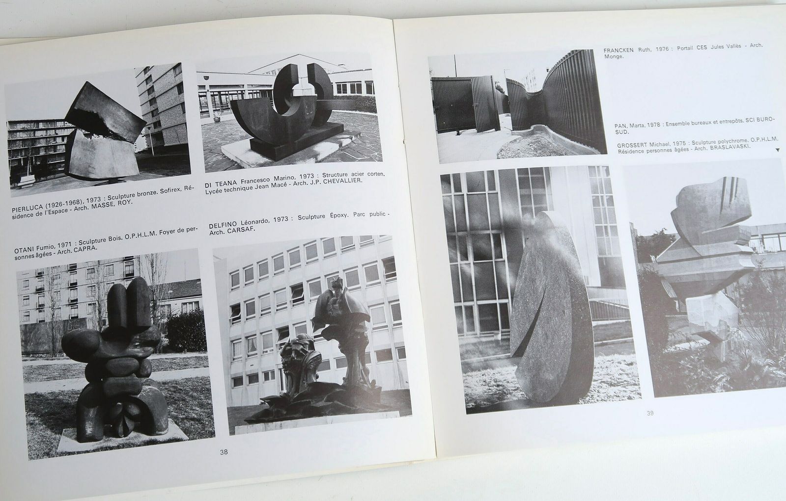 Boek " L'art Et La Ville   Art Dans La Vie ", 1978 / Architectuur, Sculptuur, Alexander Calder, François Xavier Lalanne, Victor Vasarely photo 64.0