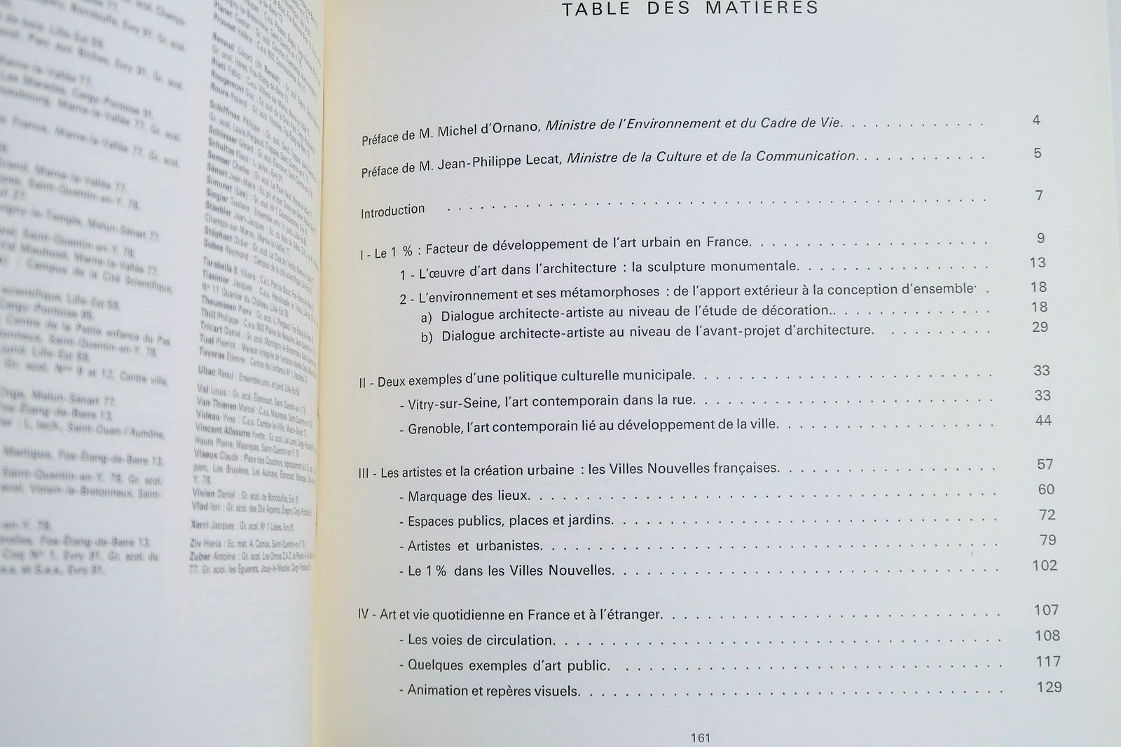 Book " L'art Et La Ville   Art Dans La Vie ", 1978 / Architecture, Sculpture, Alexander Calder, François Xavier Lalanne, Victor Vasarely photo buy