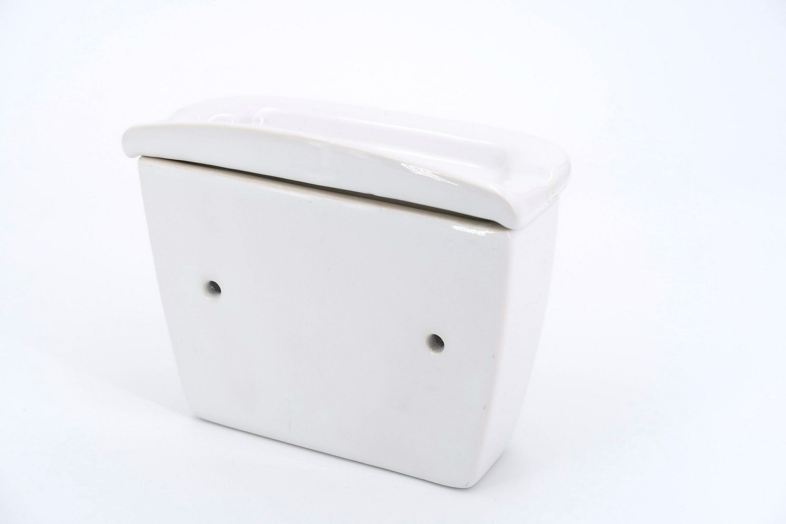 French White Porcelain Toilet Paper Dispenser, 1950s / Bathroom, White photo Home Decor