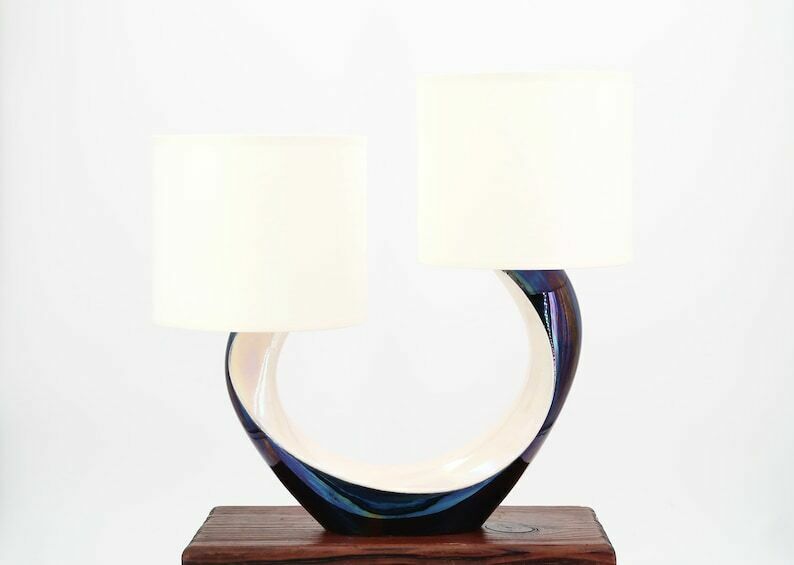 Lampe de table Verceram en céramique, France