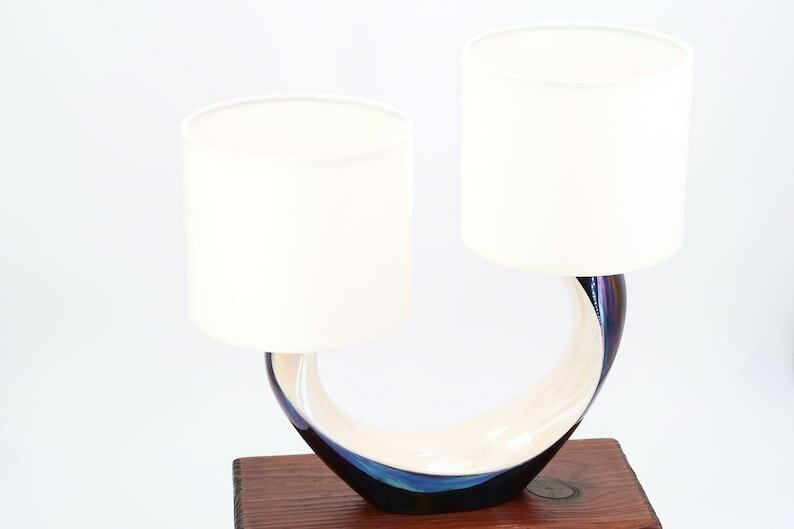 Lampe de table Verceram en céramique, France photo for sale