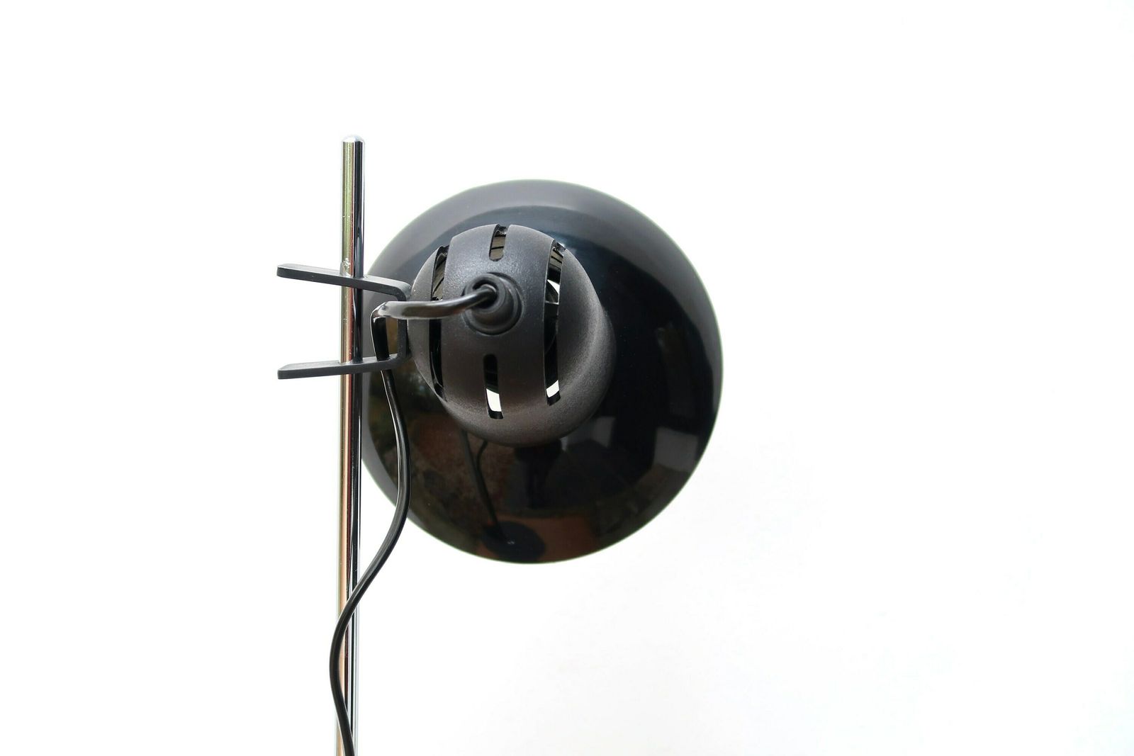 Desk Lamp, Black And Chrome, 1980s / Cgm, Vintage, Eighties, Lighting photo for sale