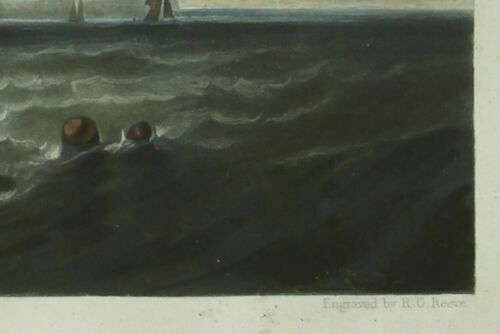 photo furniture Set Of 2 Prints From Engravings By R G Reeve. "Outward Bound" & "Homeward Bound"