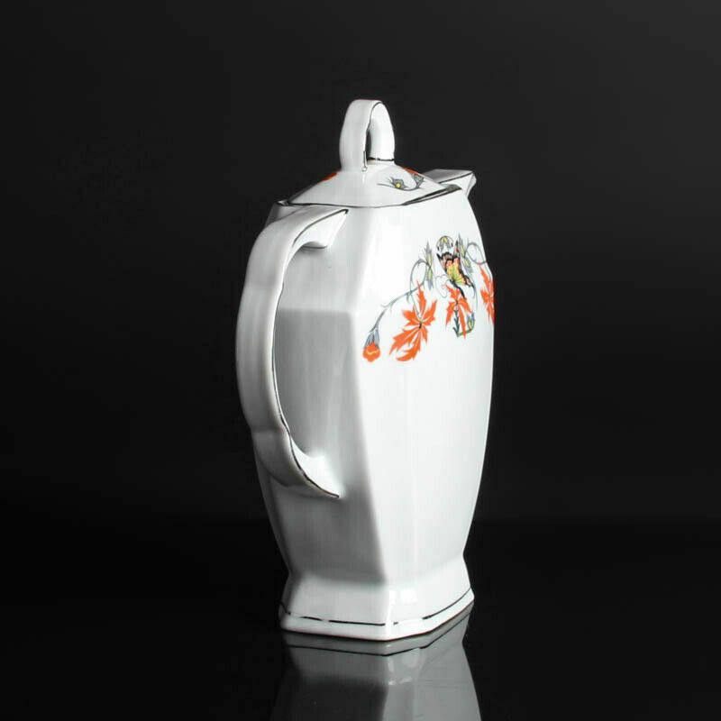 Art Deco Coffee Tea Set, 3 Piece, Home Decor, Authentic, Signed photo for sale