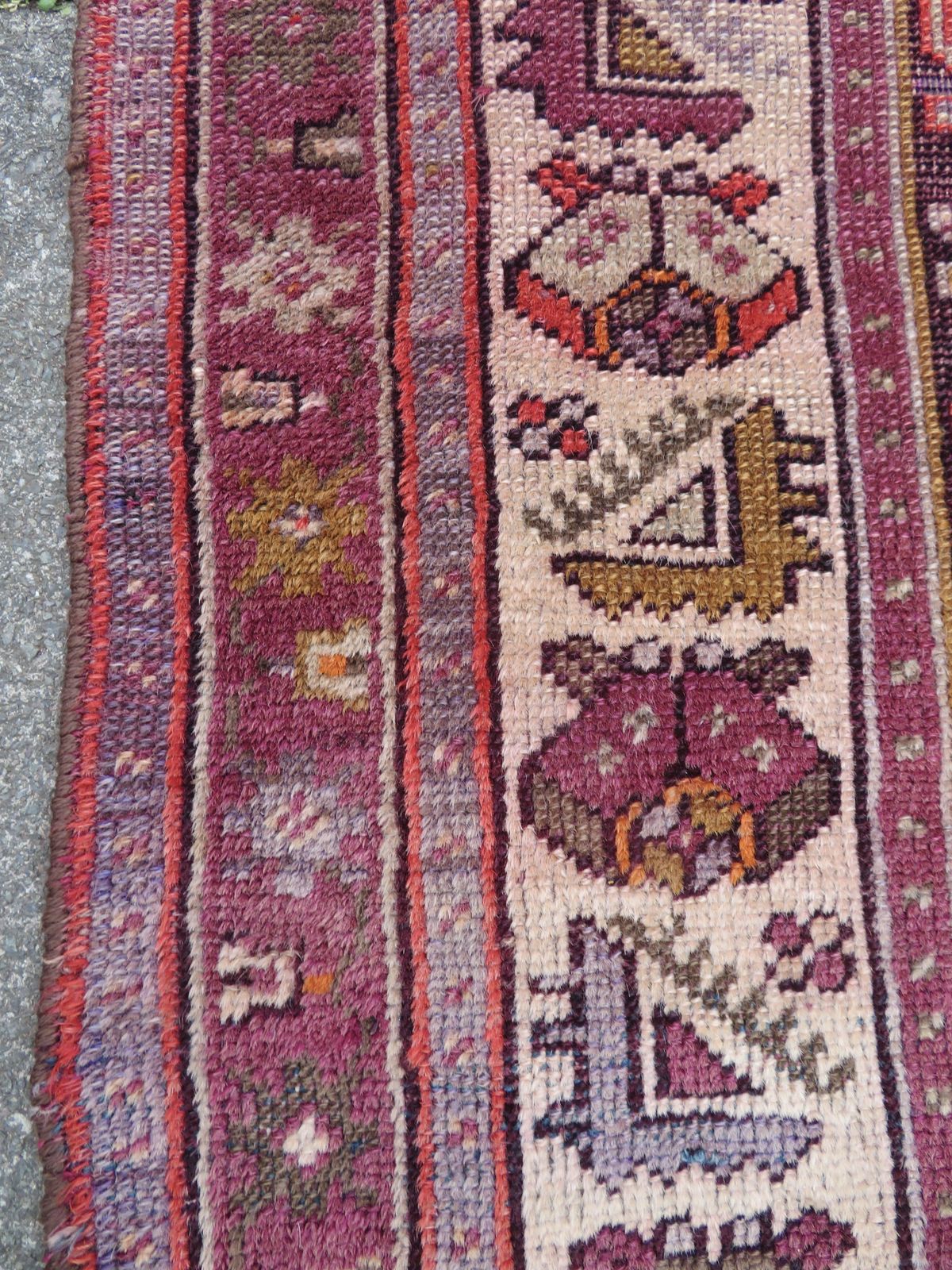 photo furniture Unusual Antique Turkish Ladik/Maden Prayer Rug. North Central Anatolia. Late 19th Century. 176cm X 104cm.