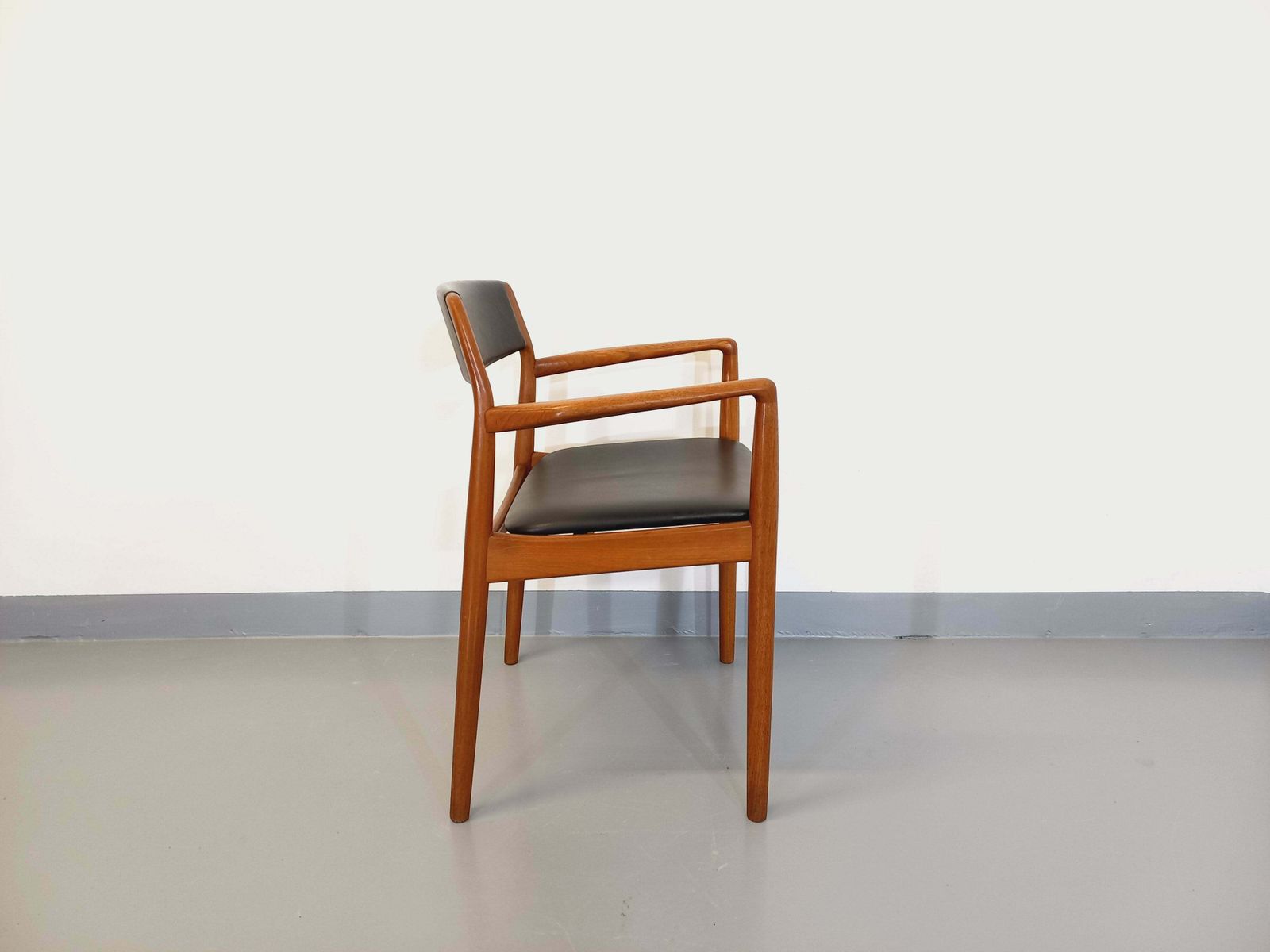 Scandinavian Teak Armchair, 1960s photo furniture