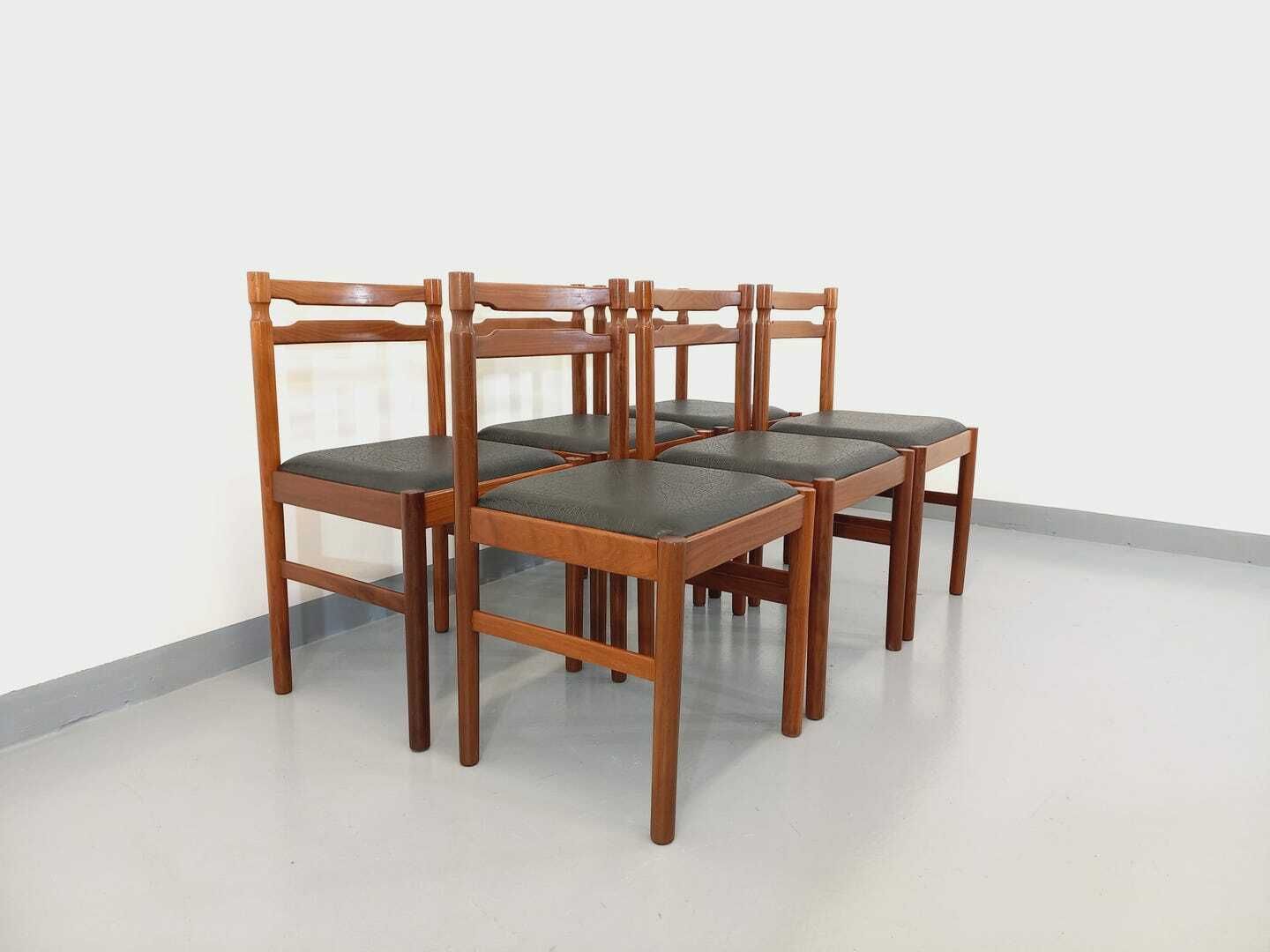 Chaises Avian en teck, années 1960, vintage