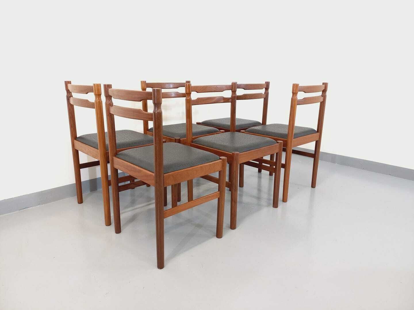 Chaises Avian en teck, années 1960, vintage photo vinterior