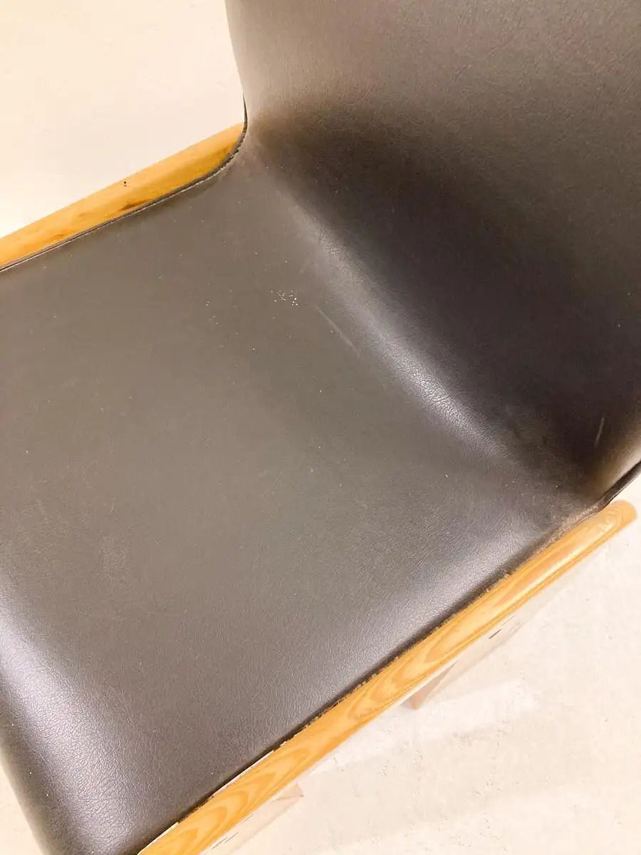 Mid Century Modern Leather Chair By Afra And Tobia Scarpa, Italy, 1970s photo vinterior