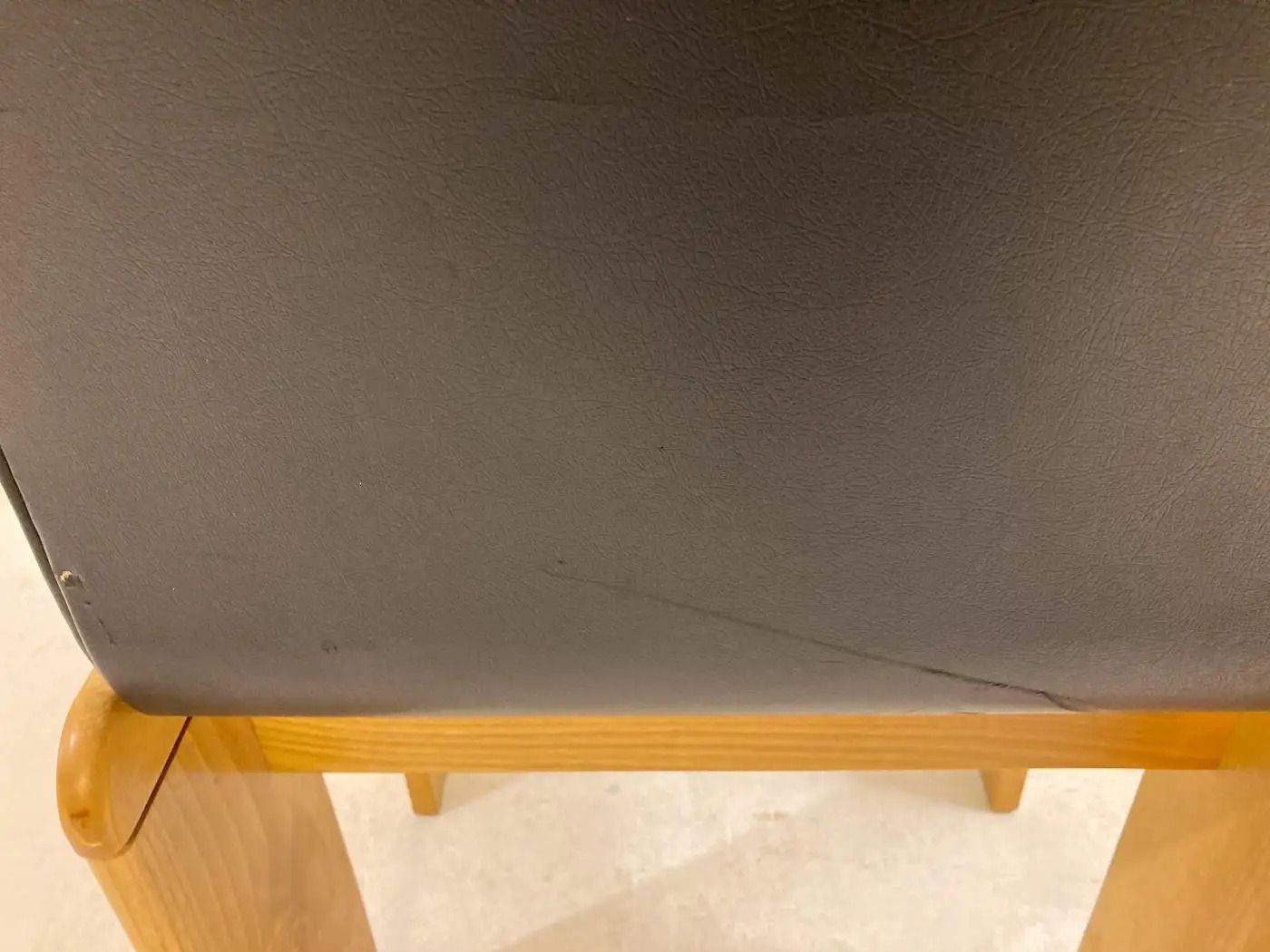 Furniture Mid Century Modern Leather Chair By Afra And Tobia Scarpa, Italy, 1970s photo