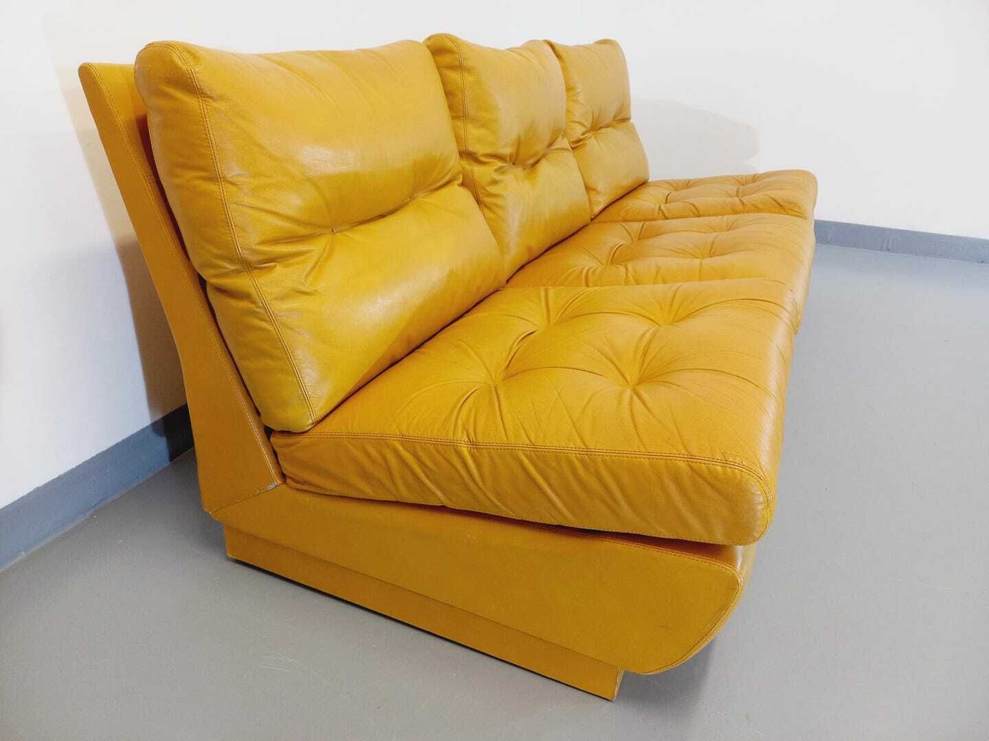 3 fauteuils Roche Bobois en cuir photo buy