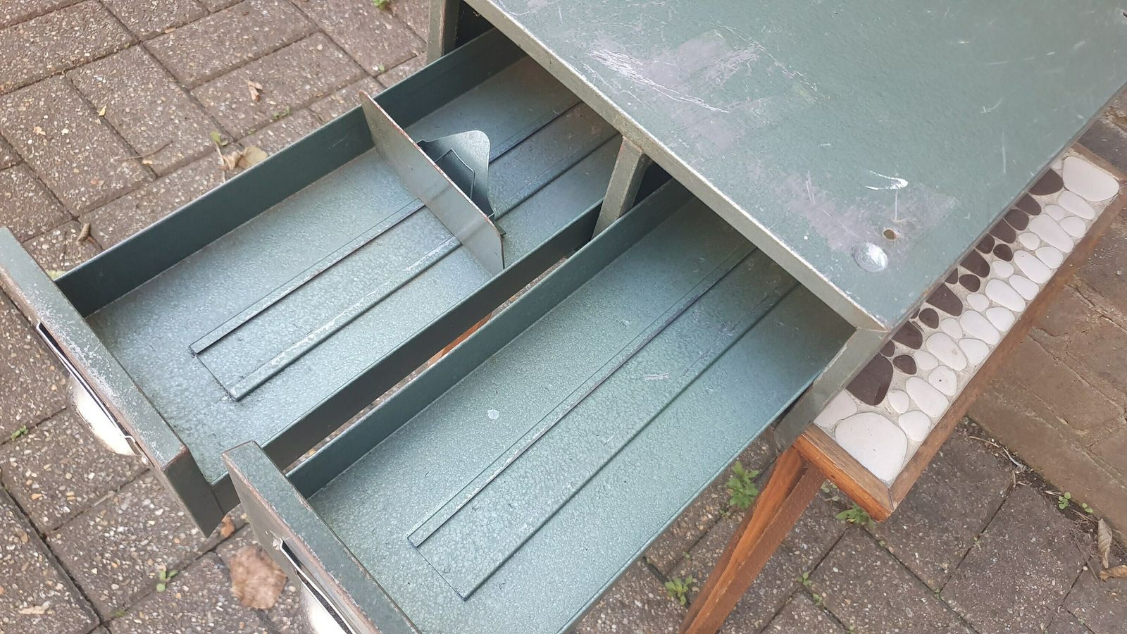 Super Metal And Chrome Index Drawers Useful For Artisan And Storage. photo buy