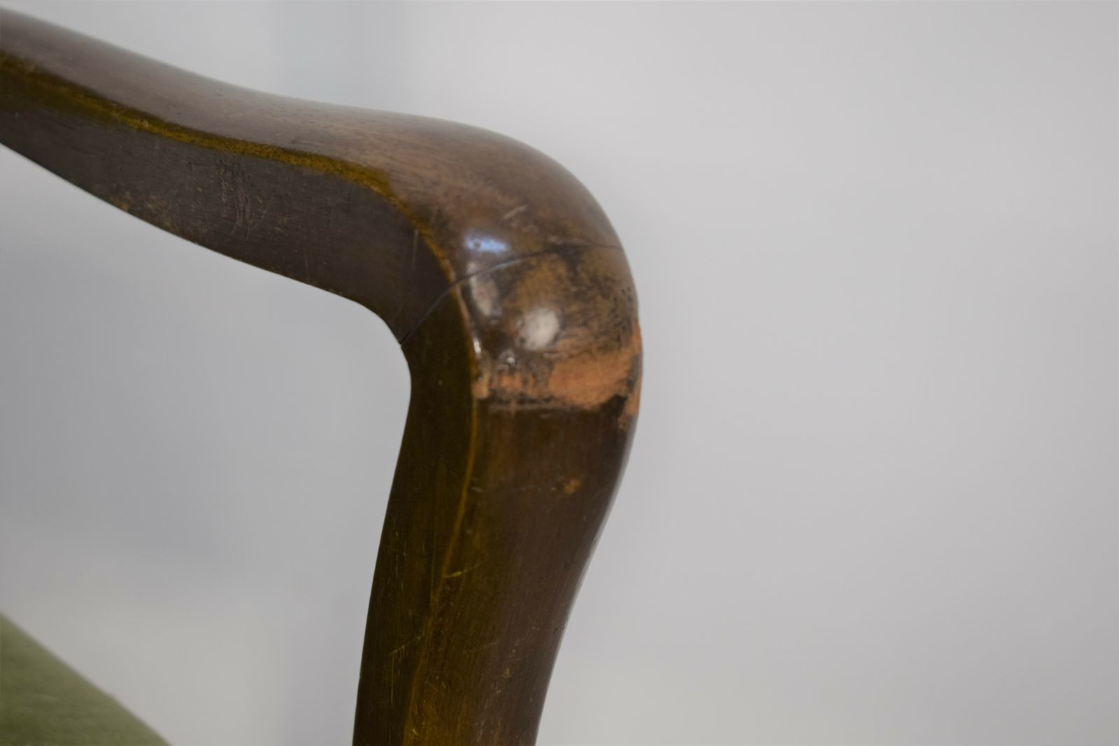 Italian Armchair, 1950s, Velvet photo Furniture