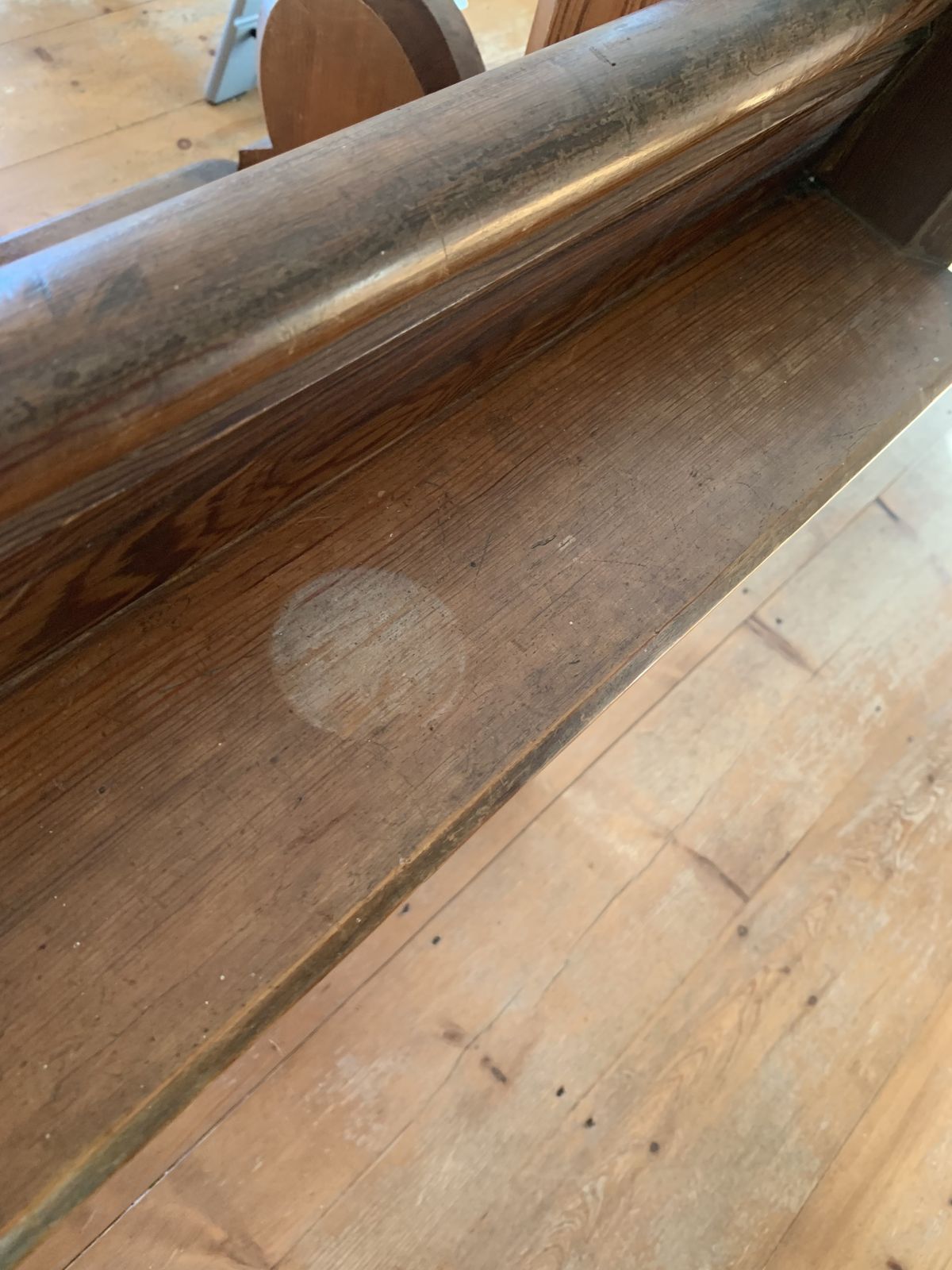 Solid Wood Church Pew photo Furniture