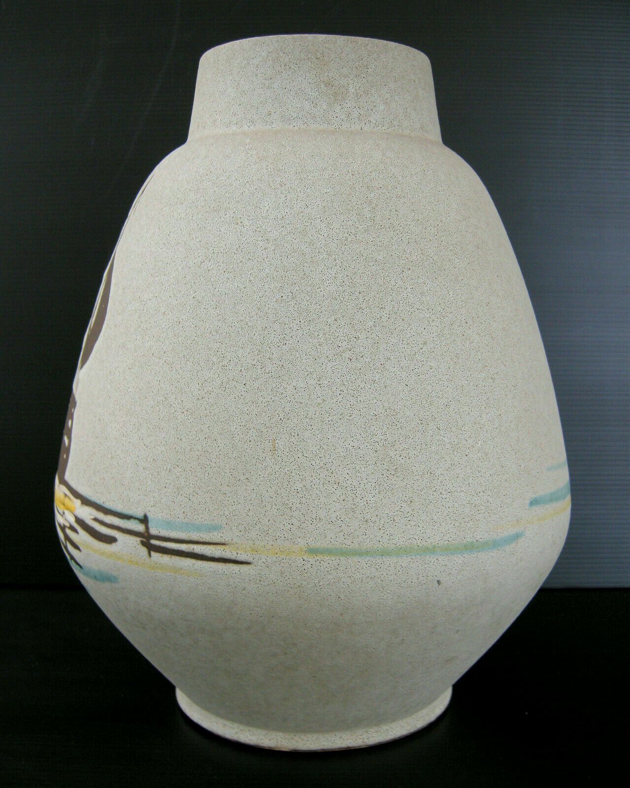 Vintage 1960 Boats 60s Sixties 60 Years Retro Ceramic Vase photo for sale