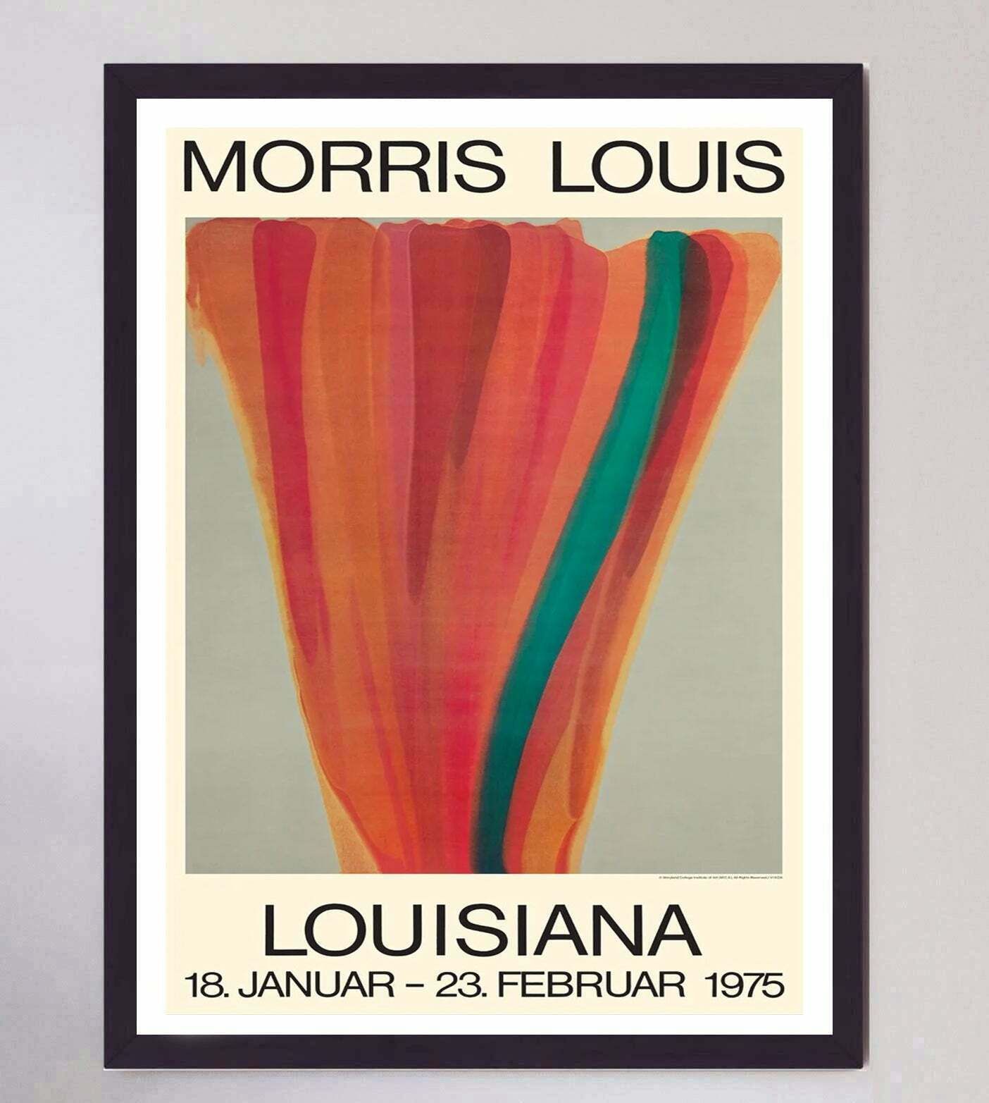 Morris Louis   Louisiana Gallery Original Vintage Poster photo furniture