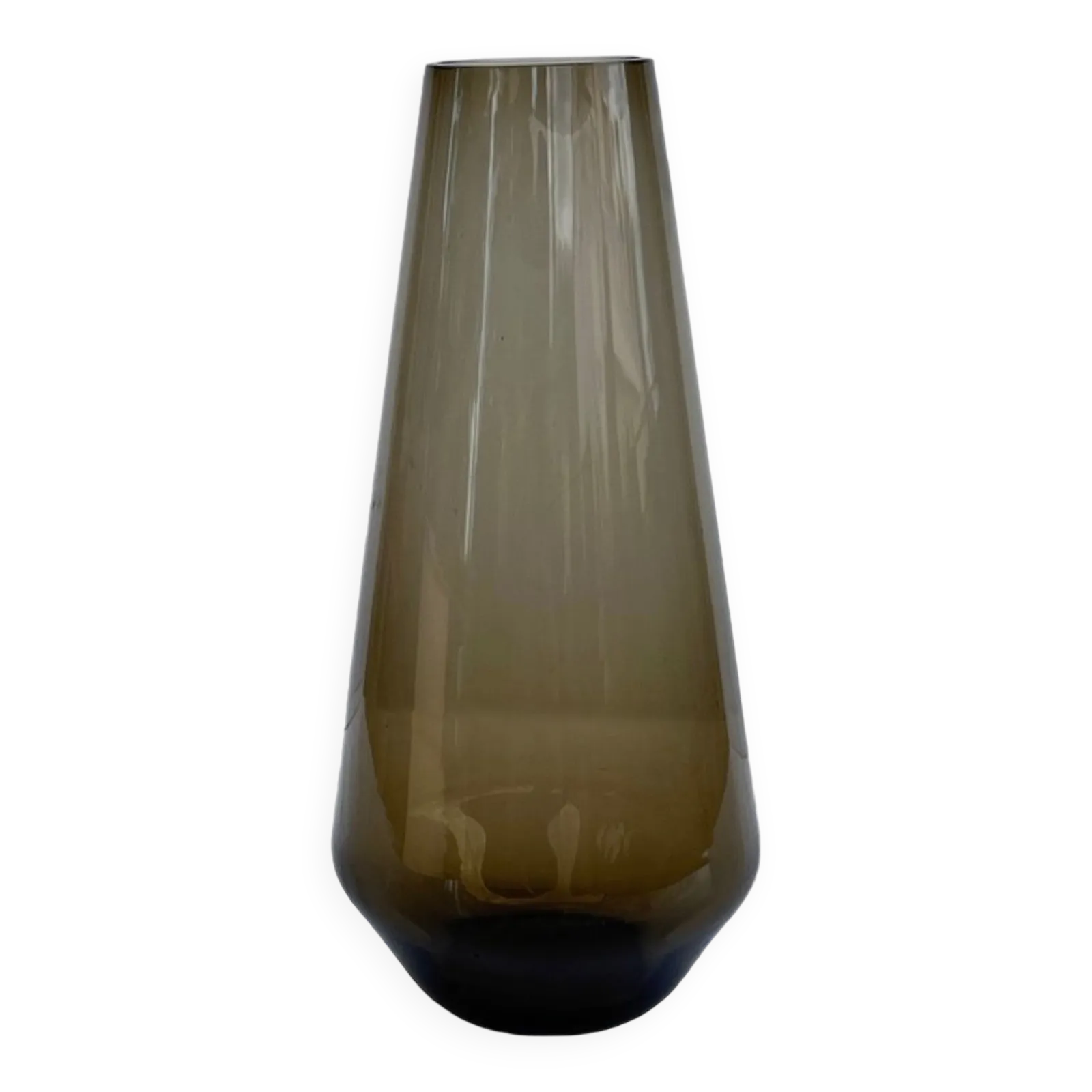 Tourmaline Vase By Wilhelm Wagenfeld, Wmf, Germany, 1960s