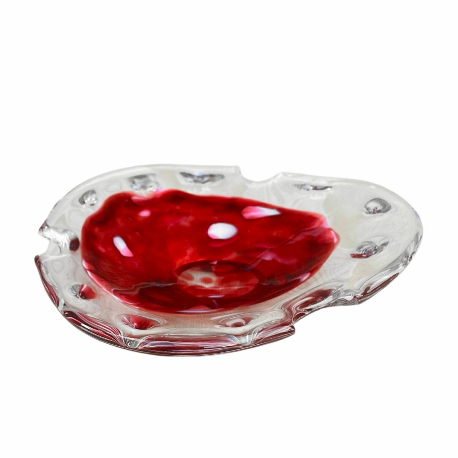 Organic Glass Ashtray, Murano, Italy, 1970s photo furniture