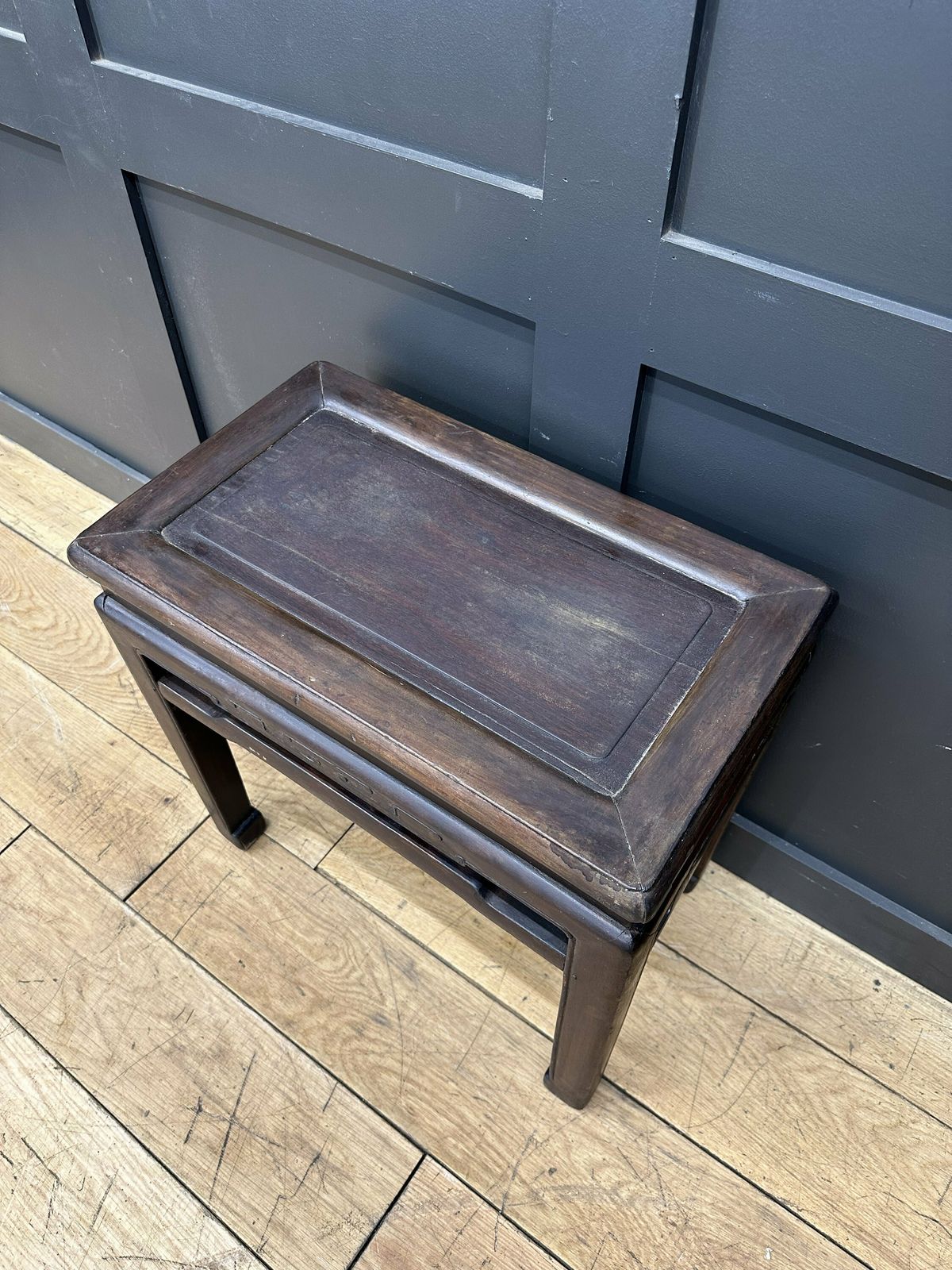 Antique Chinese Hardwood Coffee Table / Occasional Table / Bedside (G photo for sale