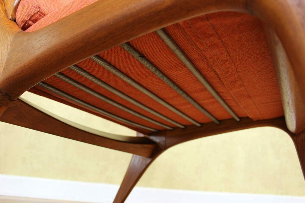 Quality British Sculptured 1960s Teak Armchair photo furniture