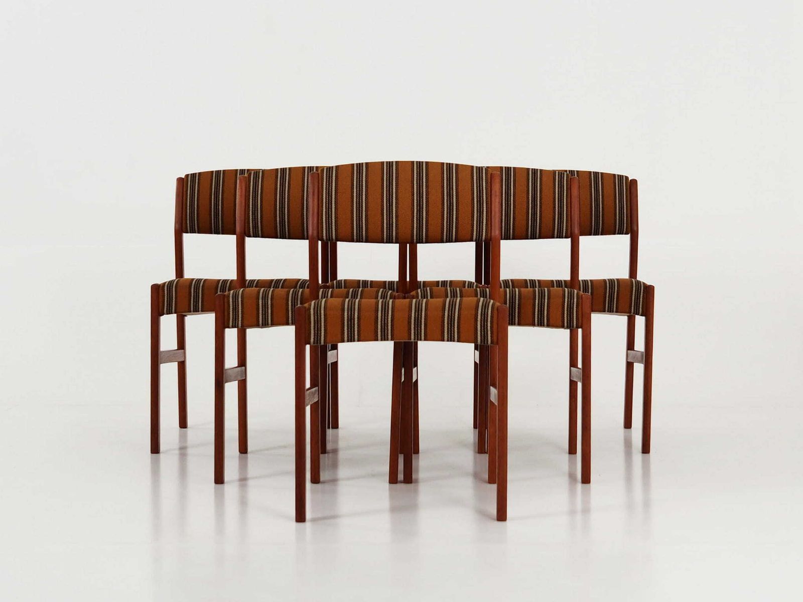 Set Of Six Teak Chairs, Danish Design, 1970s, Production: Denmark photo furniture