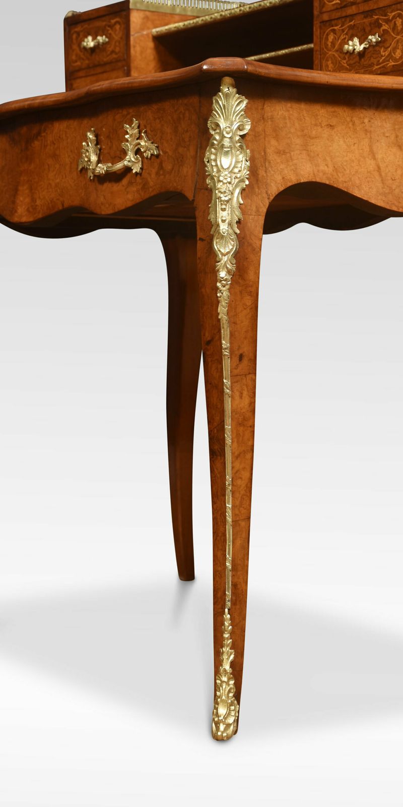 19th Century Walnut Inlaid Bonheur Du Jour photo for sale