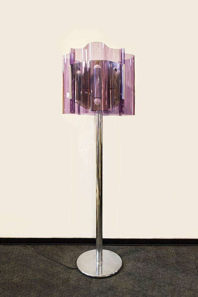 Space Age Earth Lamp In Acrylic Glass, Italy, 1970s