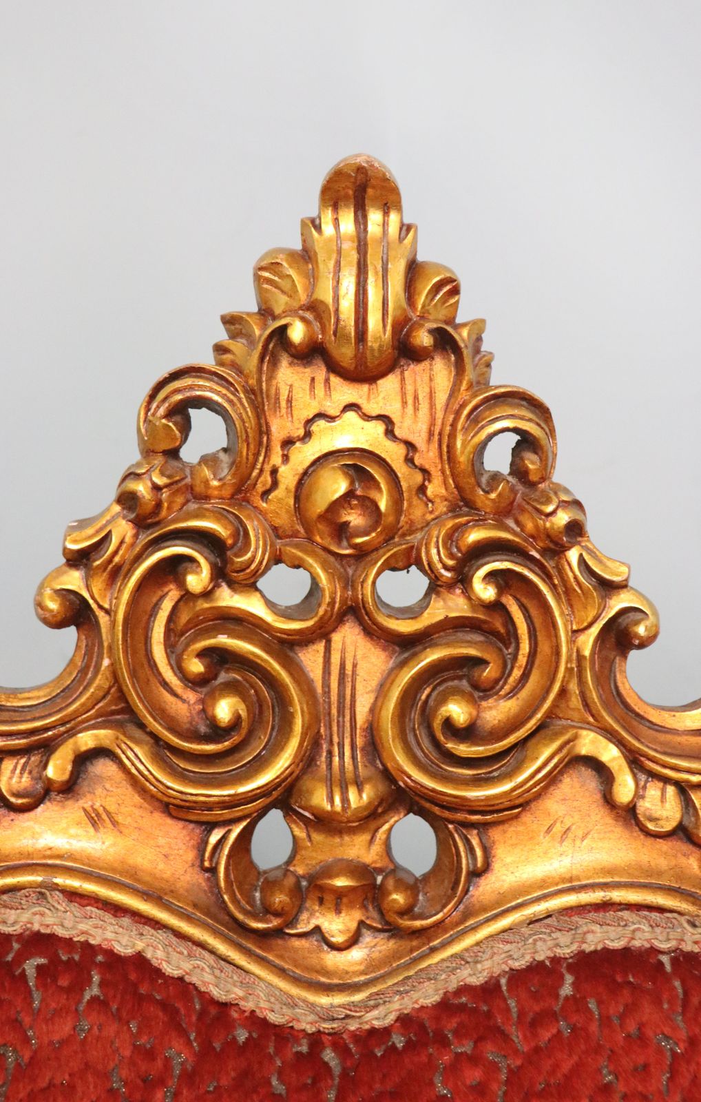 A Lovely French Giltwood Framed Sofa In The Louis XVI Style. photo Furniture