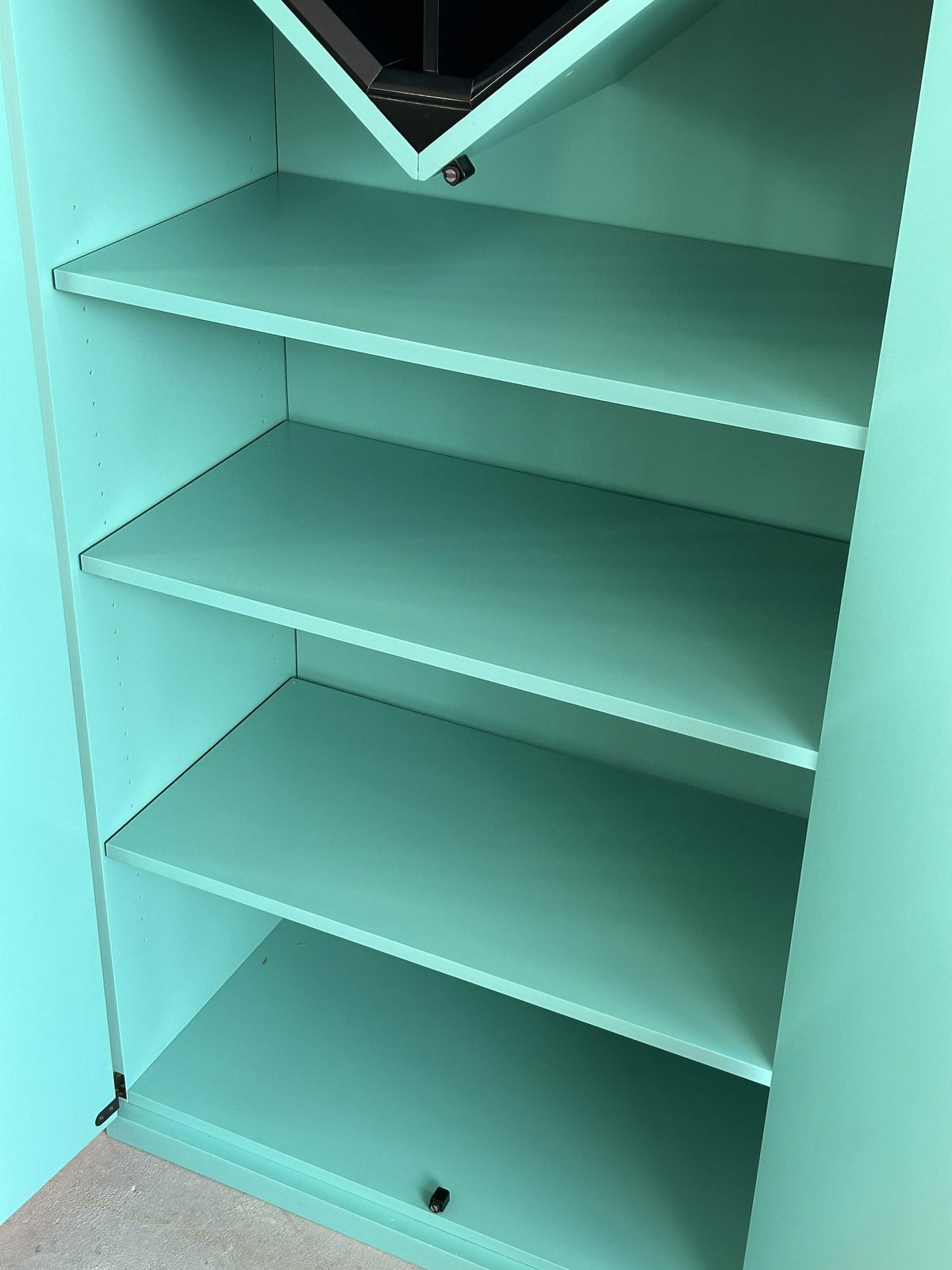 Pair Of Postmodern Memphis Style Mint Green Bar Cabinets By Kapo Möbelwerkstätten, 1980s Austria photo buy